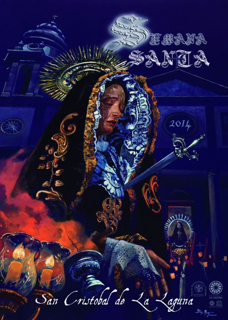 Cartel Y Programa Semana Santa 2014 – Hermandades La Laguna